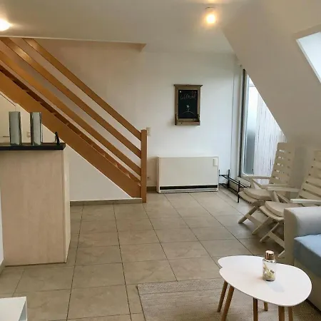 N40d22 Duplexappartement Voor 4 Pers Met Terras En Zicht Op De Polders Nieuwpoort